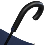 iX-brella überschlagfähiger Fiberglas Stockschirm mit Automatik - windproof - insignia blue
