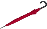 iX-brella überschlagfähiger Fiberglas Stockschirm mit Automatik - windproof - red