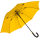 iX-brella überschlagfähiger Fiberglas Stockschirm mit Automatik - windproof - yellow