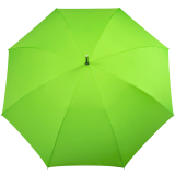 iX-brella überschlagfähiger Fiberglas Stockschirm mit Automatik - windproof - neon green