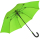 iX-brella überschlagfähiger Fiberglas Stockschirm mit Automatik - windproof - neon green