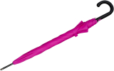iX-brella überschlagfähiger Fiberglas Stockschirm mit Automatik - windproof - neon pink