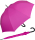iX-brella überschlagfähiger Fiberglas Stockschirm mit Automatik - windproof - neon pink