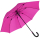 iX-brella überschlagfähiger Fiberglas Stockschirm mit Automatik - windproof - neon pink