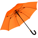 iX-brella überschlagfähiger Fiberglas Stockschirm mit Automatik - windproof - neon orange
