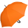 iX-brella überschlagfähiger Fiberglas Stockschirm mit Automatik - windproof - neon orange