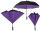 iX-brella Reverse - Automatik Regenschirm umgekehrt - umgedreht zu öffnen - schwarz-berry