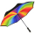 iX-brella Reverse - Automatik Regenschirm umgekehrt - umgedreht zu öffnen - Regenbogen