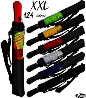 iX-brella XXL 124cm Fiberglas Golf-Taschenschirm mit Automatik