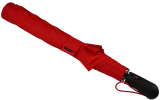 iX-brella XXL 124cm Fiberglas Golf-Taschenschirm mit Automatik - dark red