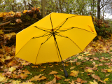 iX-brella XXL 124cm Fiberglas Golf-Taschenschirm mit Automatik - yellow