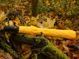 iX-brella XXL 124cm Fiberglas Golf-Taschenschirm mit Automatik - yellow