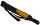 iX-brella XXL 124cm Fiberglas Golf-Taschenschirm mit Automatik - yellow