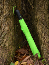 iX-brella XXL 124cm Fiberglas Golf-Taschenschirm mit Automatik - neon green