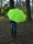 iX-brella XXL 124cm Fiberglas Golf-Taschenschirm mit Automatik - neon green