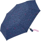 Esprit Taschenschirm Easymatic Light Auf-Zu Automatik Memphis Dots - blue-pink