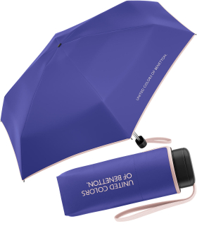 Benetton Taschenschirm Ultra Mini Flat FS 2024 - purple opulence
