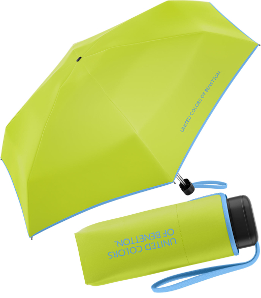 Benetton Taschenschirm Ultra Mini Flat FS 2024 - acid lime