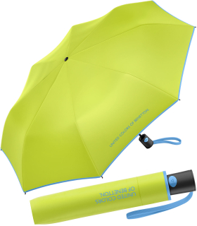 Benetton Taschenschirm Mini Automatik FS 2024 - acid lime