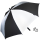 Falcone® Safety Reflex Regenschirm mit voll-reflektierenden Flächen - schwarz