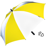 Falcone® Safety Reflex Regenschirm mit voll-reflektierenden Flächen - gelb