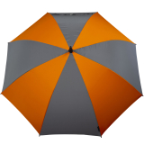 Falcone® Safety Reflex Regenschirm mit voll-reflektierenden Flächen - orange