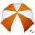 Falcone® Safety Reflex Regenschirm mit voll-reflektierenden Flächen - orange