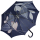 Doppler Manufaktur Damen Stockschirm VIP Elegance Boheme Leaf Veins