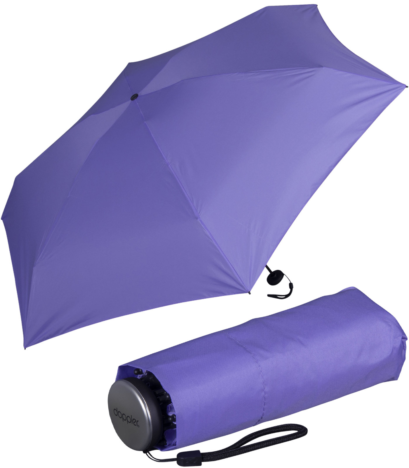 Doppler Super Mini Fiber Compact Taschenschirm extrem leicht und klein - light purple