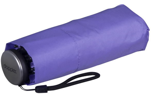 Doppler Super Mini Fiber Compact Taschenschirm extrem leicht und klein - light purple
