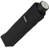 Doppler Regenschirm Mini-Taschenschirm Havanna Stick - black