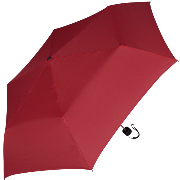 Doppler Regenschirm Mini-Taschenschirm Havanna Stick - red