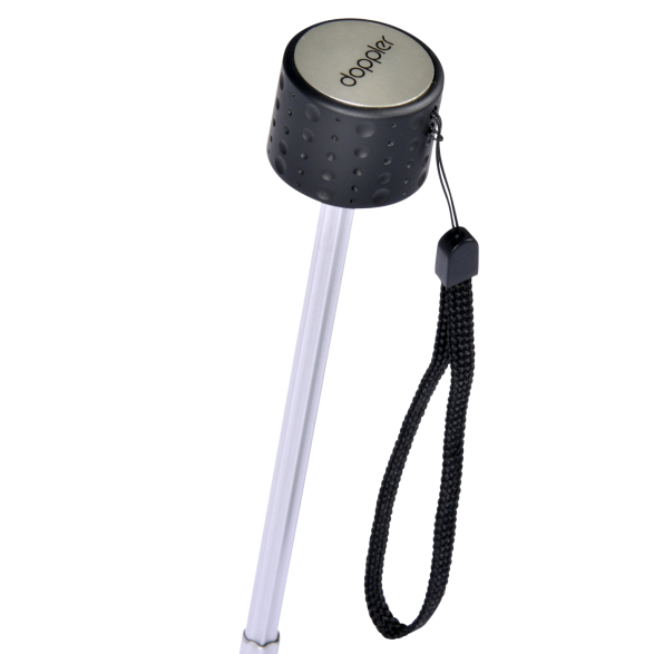 Doppler Regenschirm Mini-Taschenschirm Havanna Stick - red