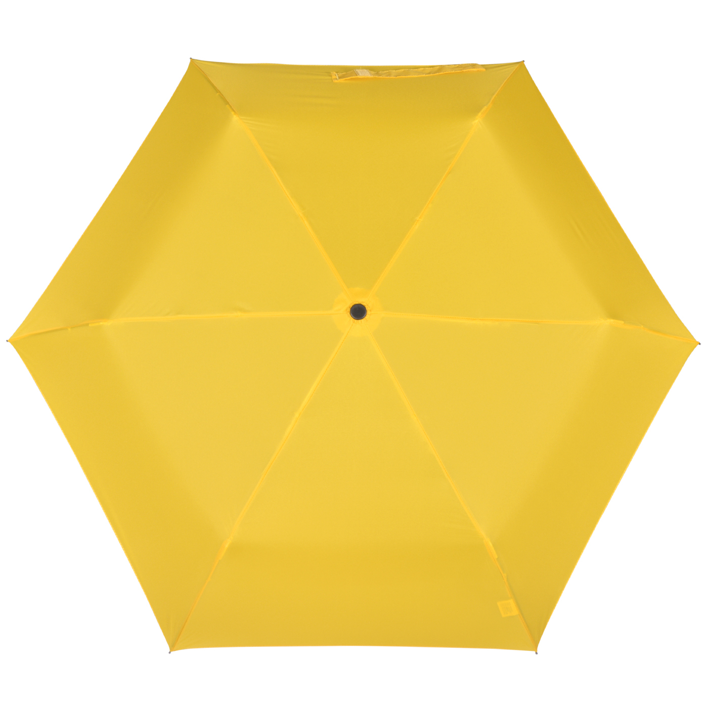 Doppler Regenschirm Mini-Taschenschirm Havanna Stick - shiny yellow