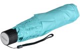 Doppler Regenschirm Mini-Taschenschirm Havanna Stick - aqua blue