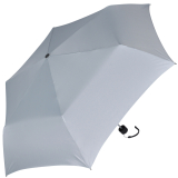Doppler Regenschirm Mini-Taschenschirm Havanna Stick - cool grey