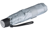 Doppler Regenschirm Mini-Taschenschirm Havanna Stick - cool grey