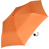 Doppler Regenschirm Mini-Taschenschirm Havanna Stick - fruity orange