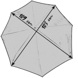 Knirps XXL-Taschenschirm BIG Duomatic Storm Shape