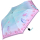 Knirps Kinder-Taschenschirm 4Kids reflective mit Reflexborte - Unicorn - türkis-rosa