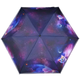 Knirps Kinder-Taschenschirm 4Kids reflective mit Reflexborte - Cosmic Kitty