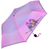 Knirps Kinder-Taschenschirm 4Kids reflective mit Reflexborte - Rainbow Canaries