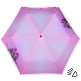 Knirps Kinder-Taschenschirm 4Kids reflective mit Reflexborte - Rainbow Canaries