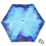 Knirps Kinder-Taschenschirm 4Kids reflective mit Reflexborte - Dolphin