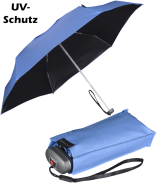 Knirps mini Taschenschirm Travel mit UV- und Hitze-Schutz...