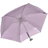 Knirps mini Taschenschirm Travel mit UV- und Hitze-Schutz - black - rose coating