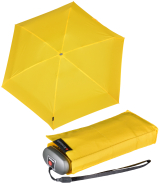 Knirps mini Taschenschirm Travel mit UV-Schutz - yellow