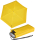Knirps mini Taschenschirm Travel mit UV-Schutz - yellow