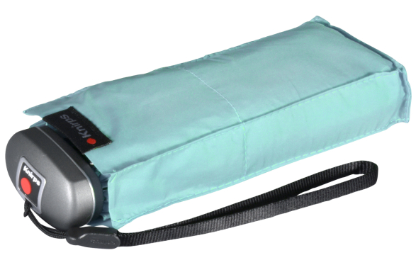 Knirps mini Taschenschirm Travel mit UV-Schutz - aqua