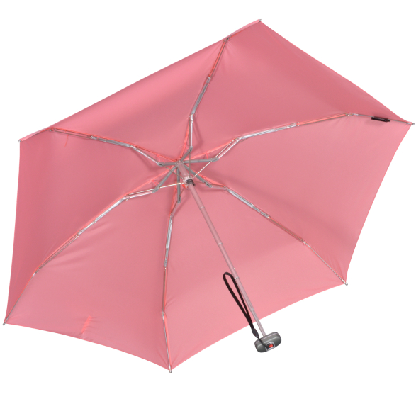 Knirps mini Taschenschirm Travel mit UV-Schutz - pink